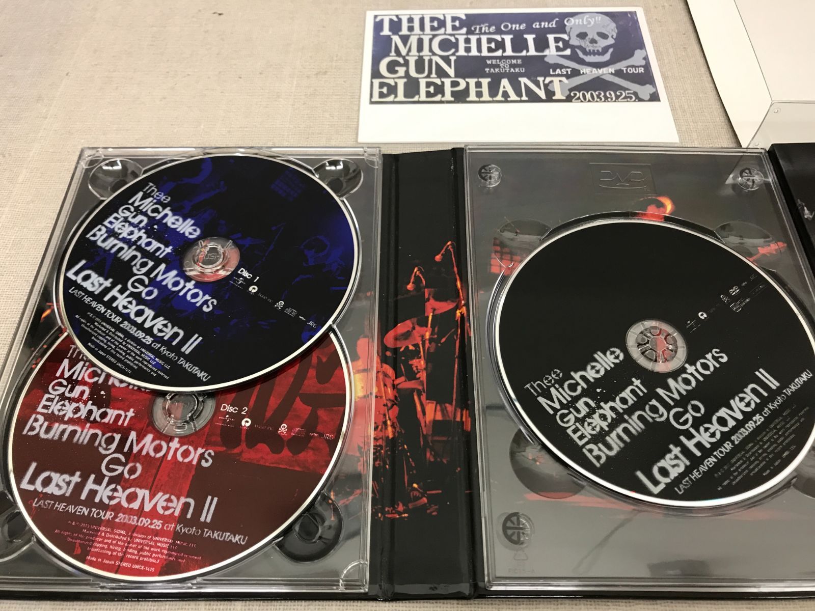 ◇THEE MICHELLE GUN ELEPHANT -TEN YEARS AGO- Burning Motors