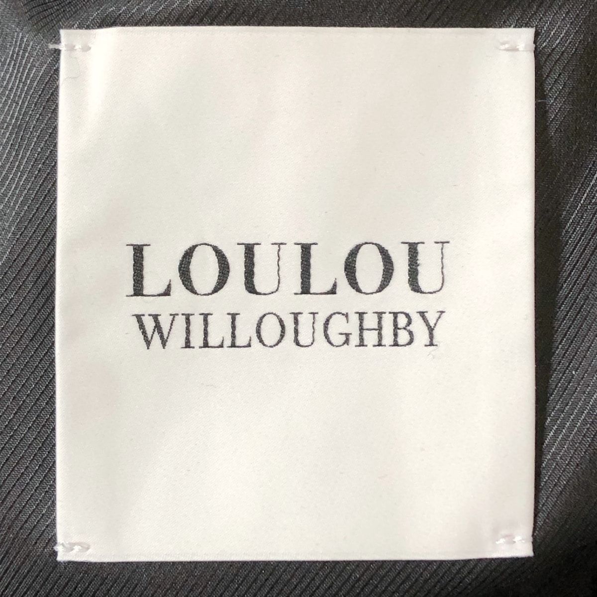Loulou Willoughby(ルルウィルビー) コート サイズ2 M レディース - 黒 長袖/冬