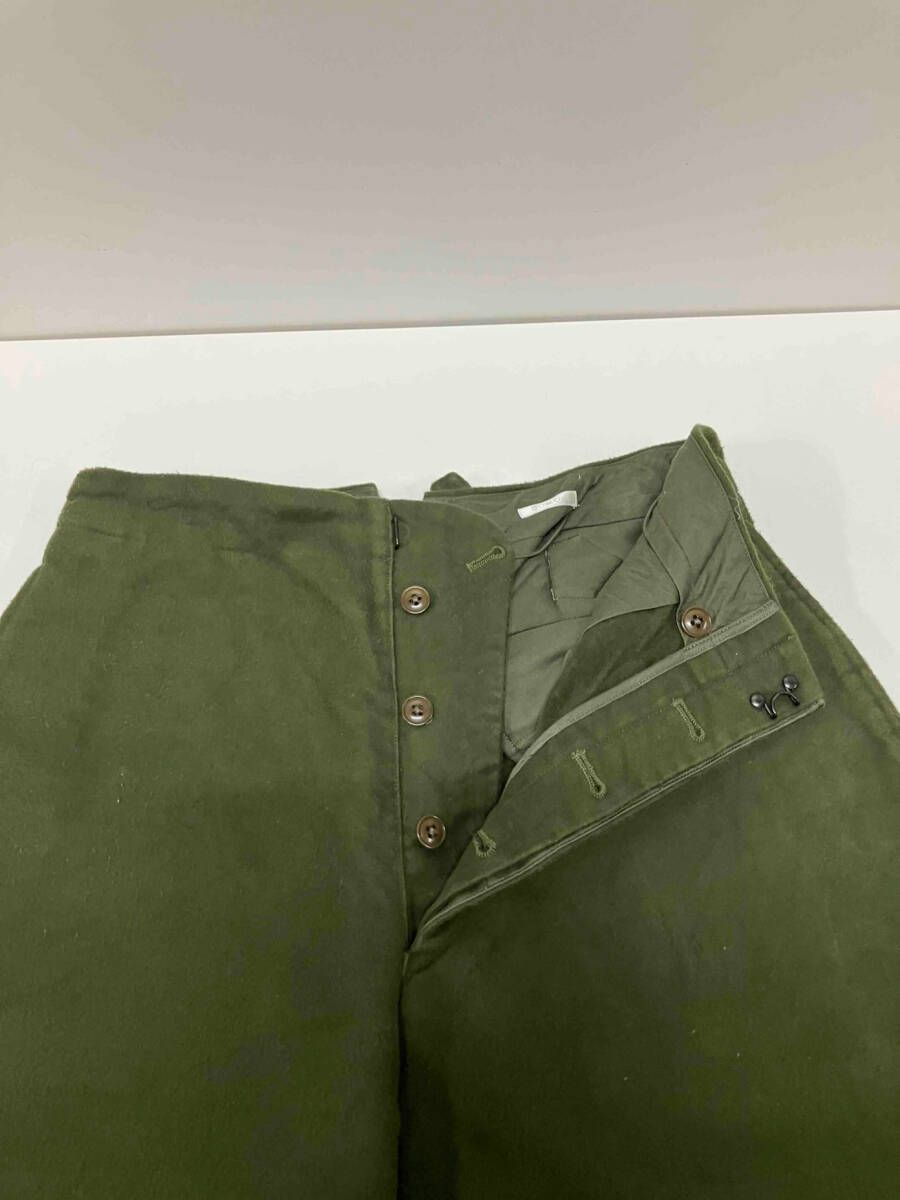 モールスキン バックストラップパンツ