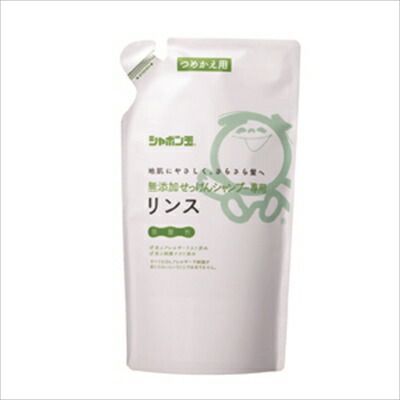 シャボン玉無添加せっけんシャンプー専用リンスつめかえ用 【 コンディショナー・リンス 】無添加せっけんシャンプー専用リンス詰替４２０ＭＬ×20点セット