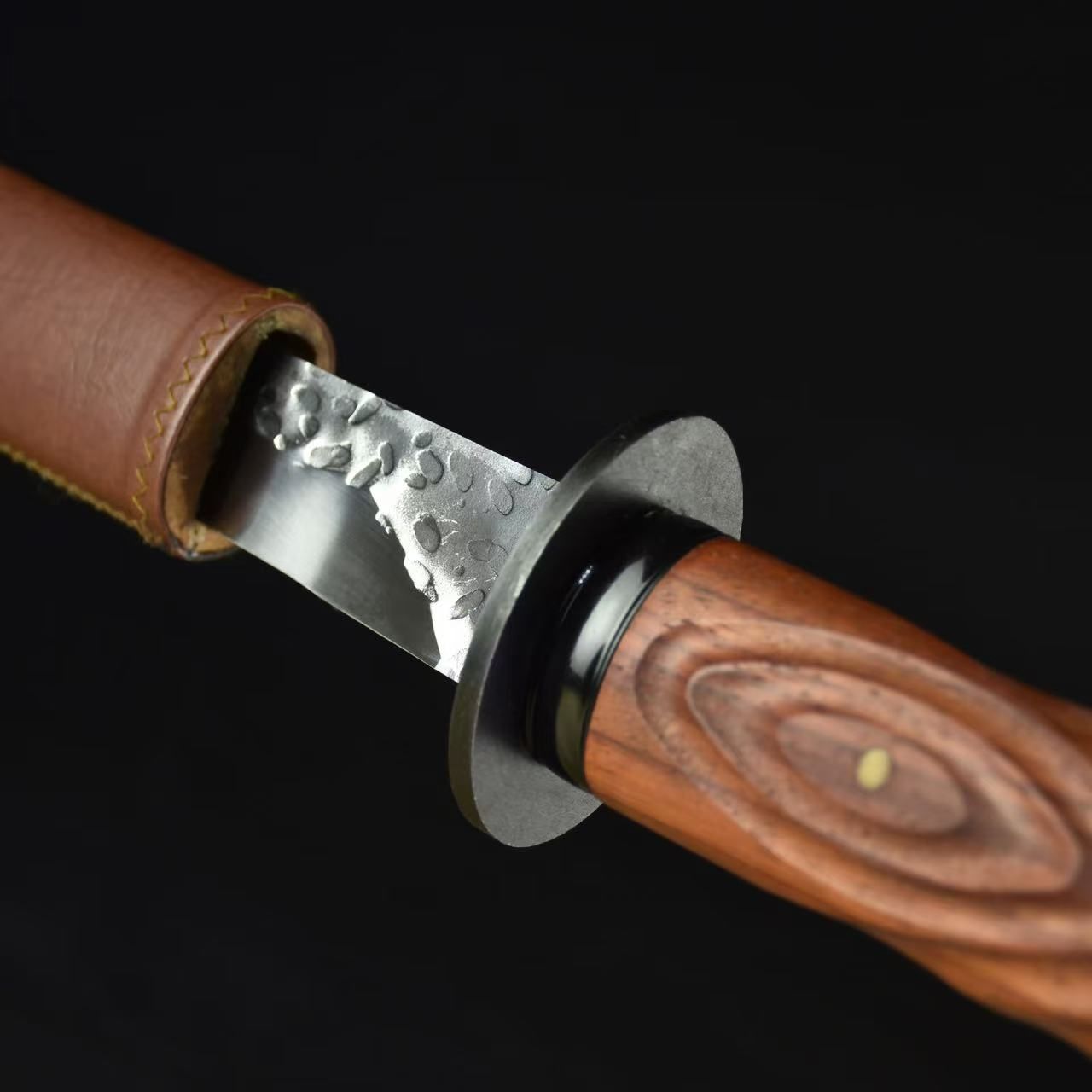 居合刀 模造刀 日本刀 鮫皮 鉄鍔 小柄 銘有り 刀剣 樋入り刀身 ◎正宗