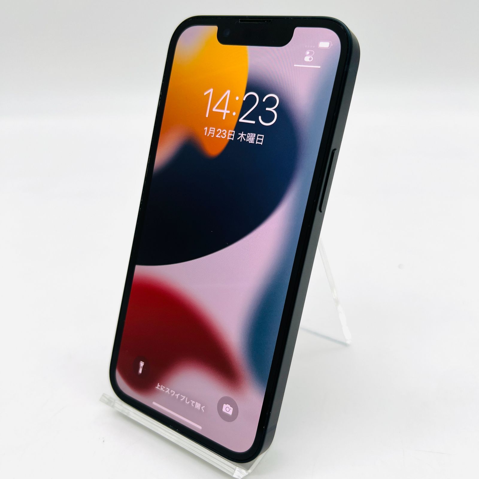 au iPhone 13 mini 128GB MLJC3J/A ミッドナイト　動作確認済み　SIMロック解除済み　利用制限〇