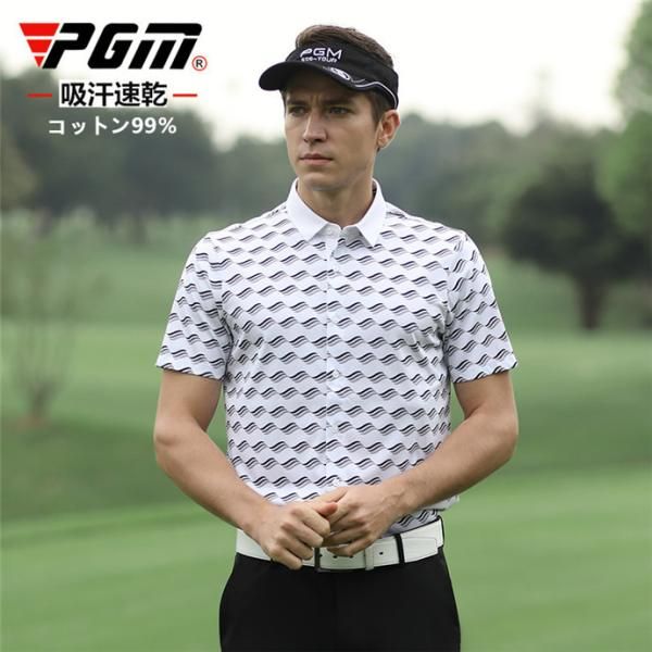 PXG ゴルフ メンズ 半袖 ポロシャツ ゴルフウェア人気夏 PXGメンズ ポロシャツ ゴルフウェア人気夏