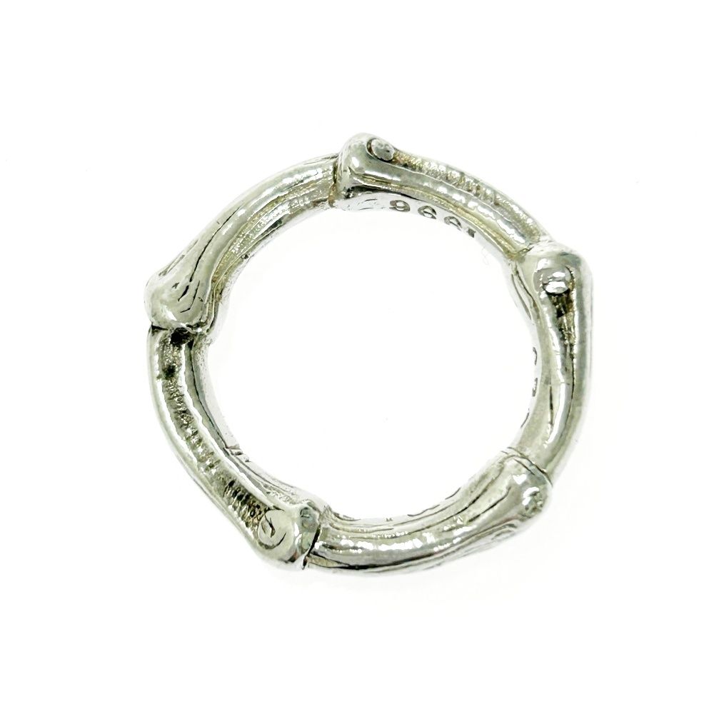 保存袋付き】 TIFFANY&Co. ティファニー シルバー バンブー リング 5.4