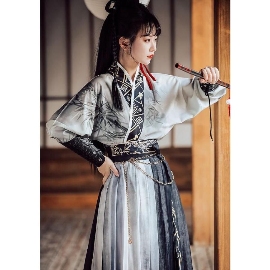 漢服 宋時代コスプレ衣装 竹柄プリント刺しゅう レディース メンズ 男女兼用 ペアお揃い コスチューム 時代劇 華流舞台衣裳 ステージ衣裳 BJ0903ML227 WWW_TRAVELLANDINDIA_COM