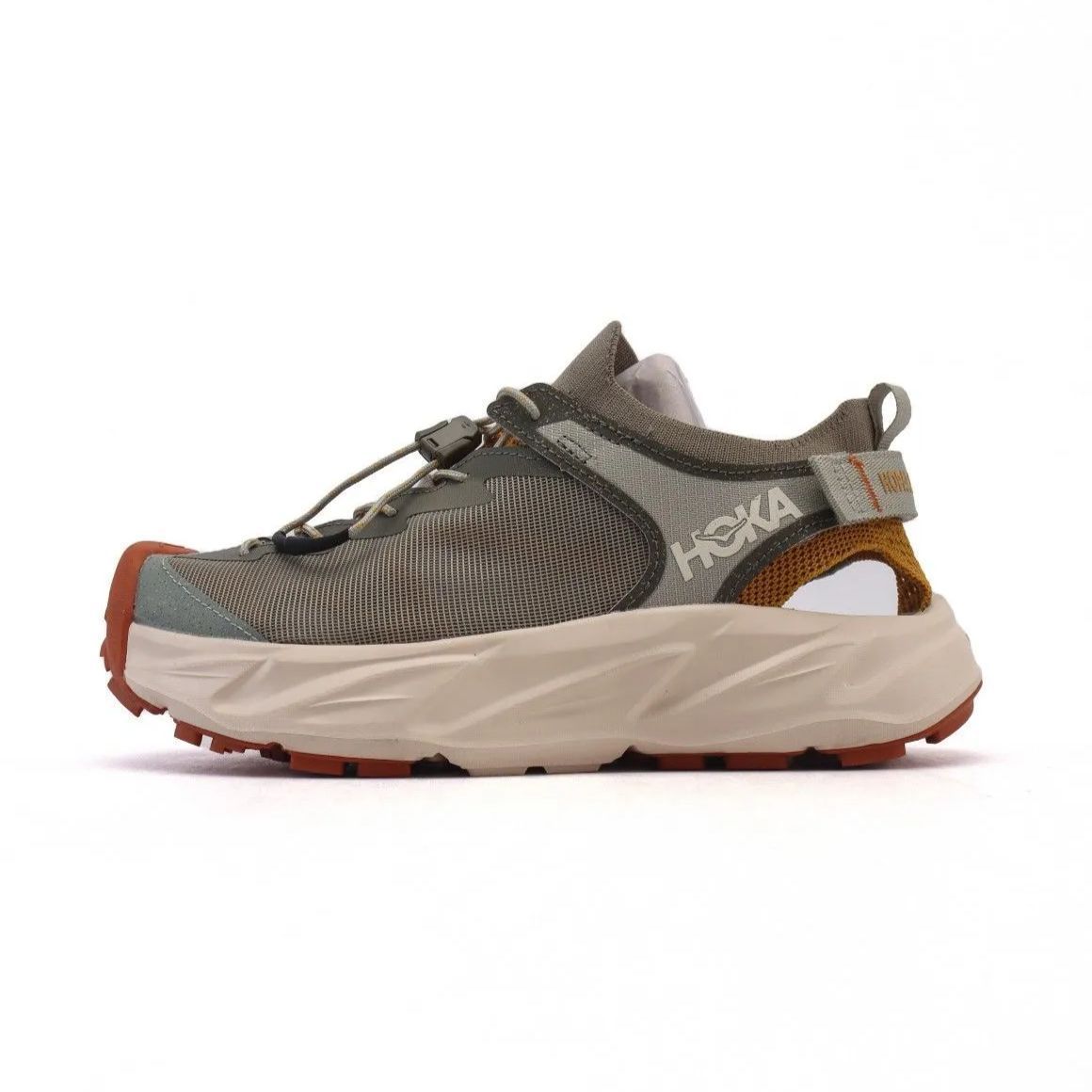 ホカ ホパラ2 ユニセックス HOKA HOPARA 2 Sea Moss|Vanilla サンダル シューズ 靴 スポーツサンダル 厚底 黒 おしゃれ キャンプ アウトド
