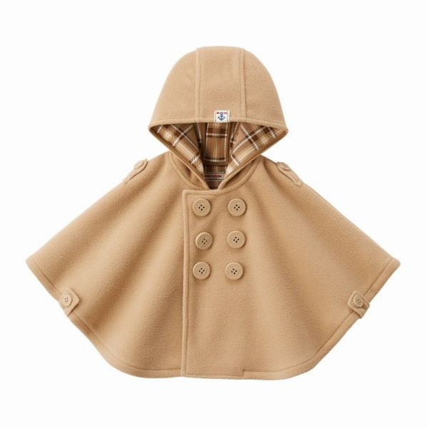 ミキハウス正規販売店|ミキハウス mikihouse ベビーマント フリー ベージュ 09 赤ちゃん ギフト