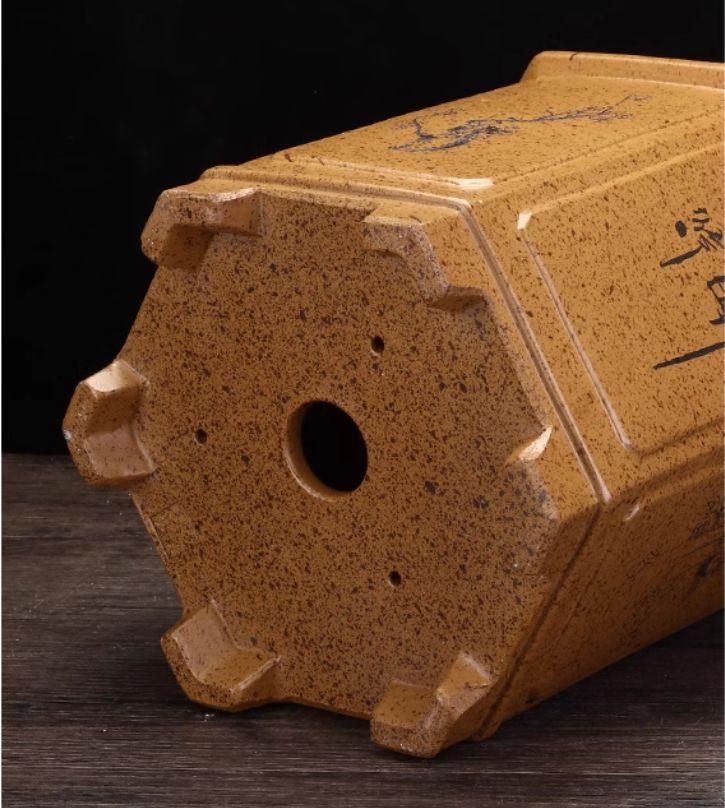 長方鉢 紫砂の鉢 盆栽鉢 植木鉢 小品盆栽鉢 大品盆栽鉢 角抜き浅方長鉢 紫砂の鉢 盆栽鉢 植木鉢 小品盆栽鉢 大