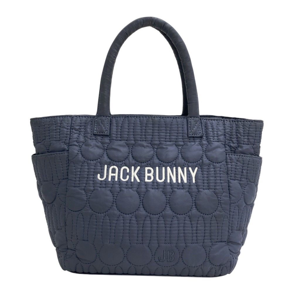 タグ付きJACK BUNNY ネイビー カートバッグ JACK BUNNY ジャックバニー カートバッグ キルティング うさぎ