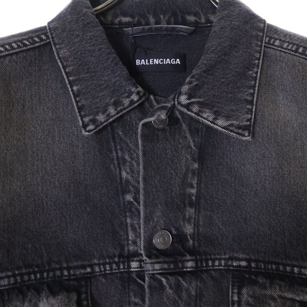 バレンシアガ ノートルダム デニムジャケット BALENCIAGA (バレンシアガ) Notre Dame Denim Jacket ノート