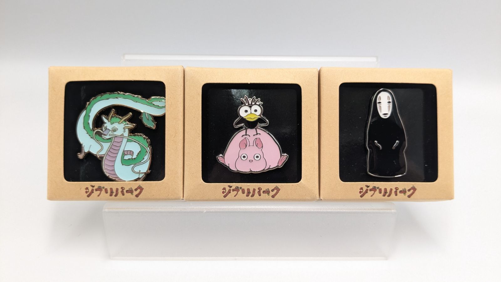 千と千尋の神隠し ピンバッジセット ジブリパーク限定 ピンバッジ 3種セット 千と千尋の神隠し ハク竜 坊