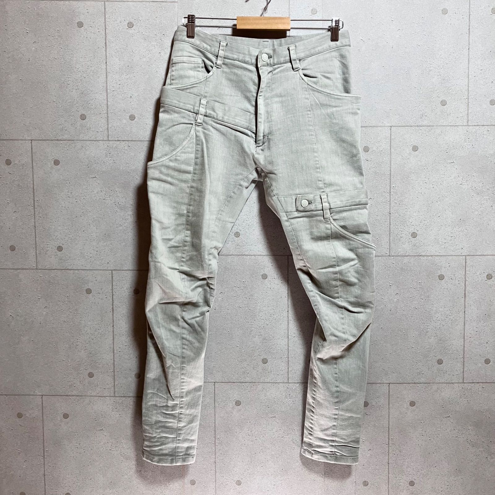 玲音 様　bajra バジュラ　サルエルデニムパンツ ドローストリング bajra バジュラ ストレッチ デニムパンツ ダブルウエスト