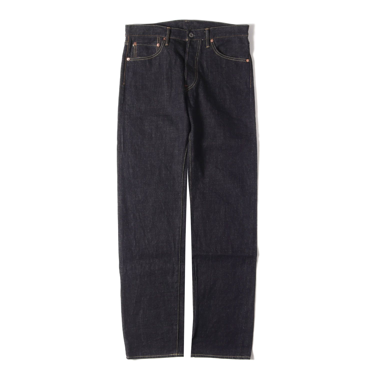 新品 鬼デニム パンツ サイズ:33 初代 鬼デニム復活 14oz レギュラーストレート デニムパンツ ONI288-14KBE インディゴ 日本製 ボトムス ズボン ジーンズ ジーパン【メンズ】