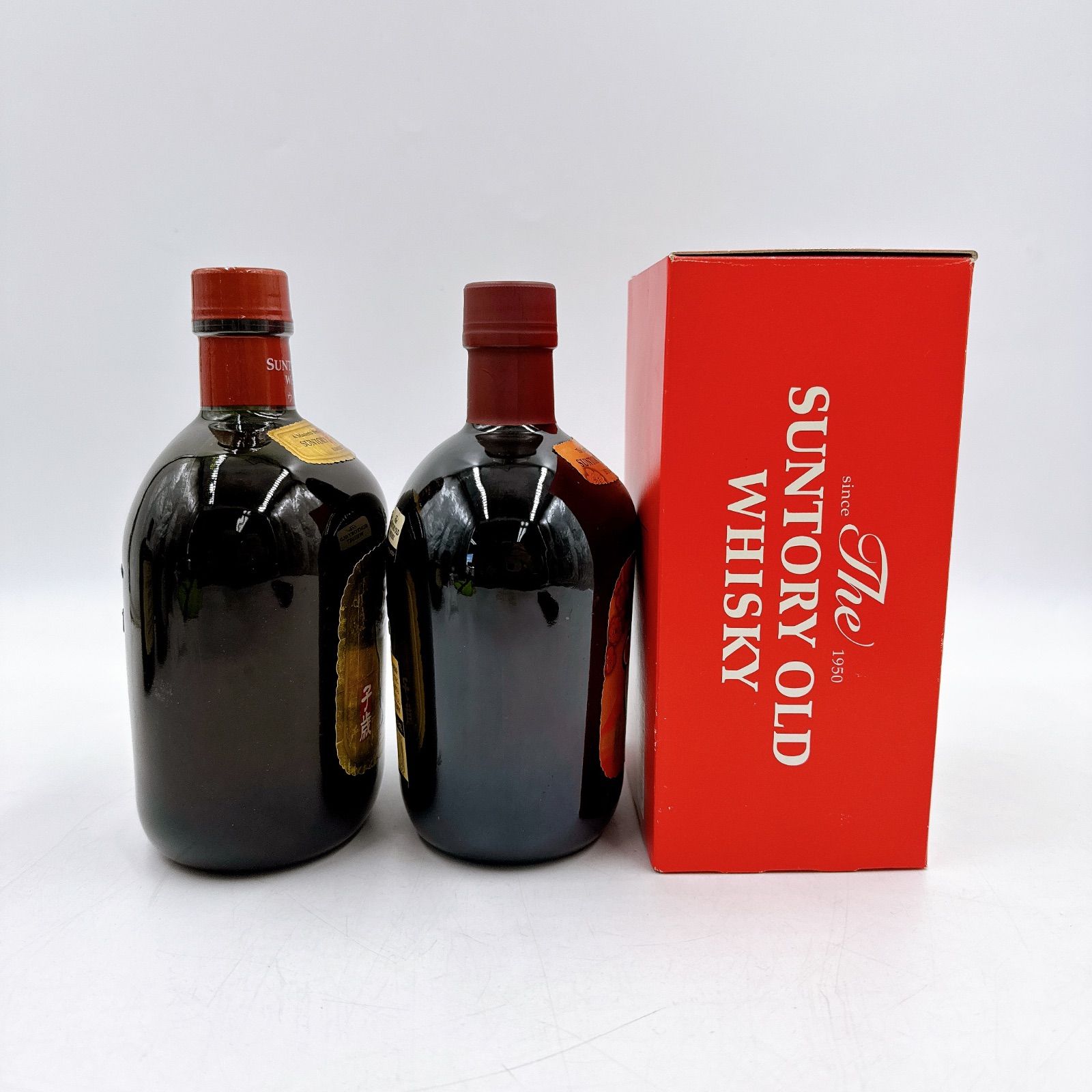 G694 未開栓 SUNTORY 古酒 50ml 4本 12年15年 G694 未開栓 SUNTORY