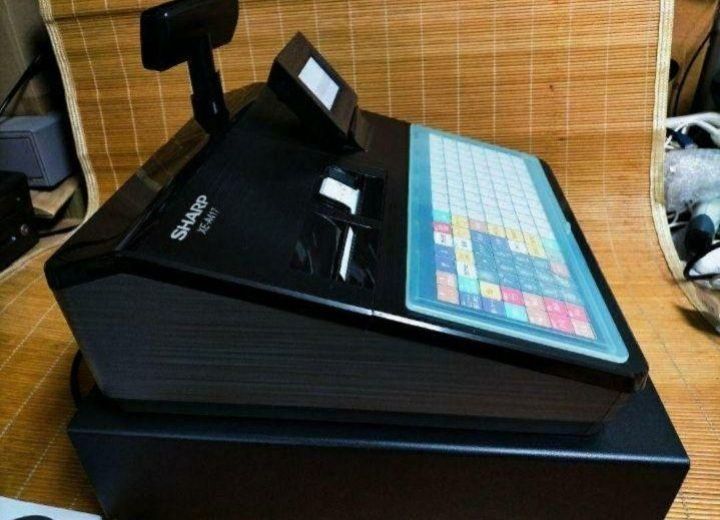 シャープレジスター　XE-A417　PC連携売上管理　最上位機種　338888 軽減税率対応レジスター シャープ XE-A417 ダイヤ事務機
