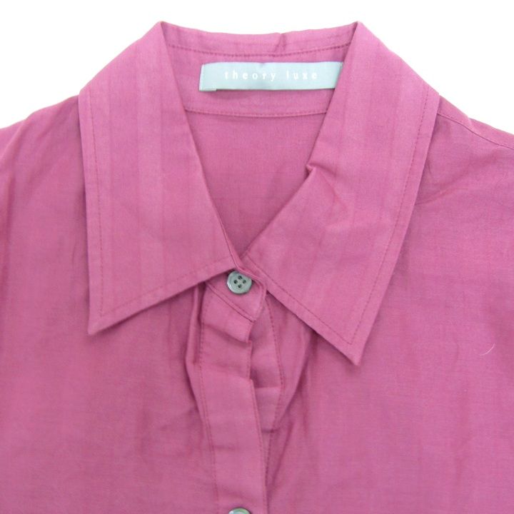 セオリーリュクス 長袖シャツ コットン100% ブランド トップス  