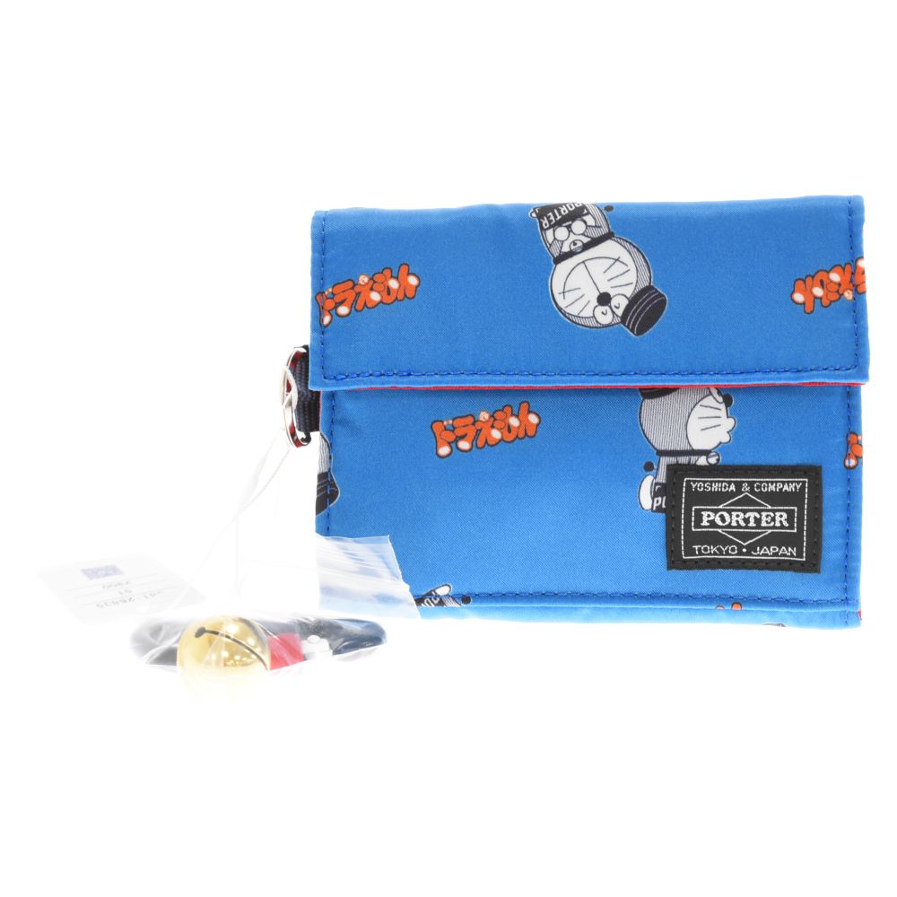 PORTER (ポーター) ×ドラえもん WALLET 三つ折りウォレット 長財布 