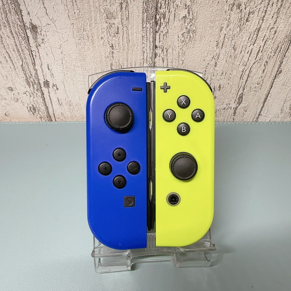 美品 人気カラー ブルー イエロー Switch 左右セット ジョイコン 美品 人気カラー ブルー イエロー Switch 左右セット ジョイコン