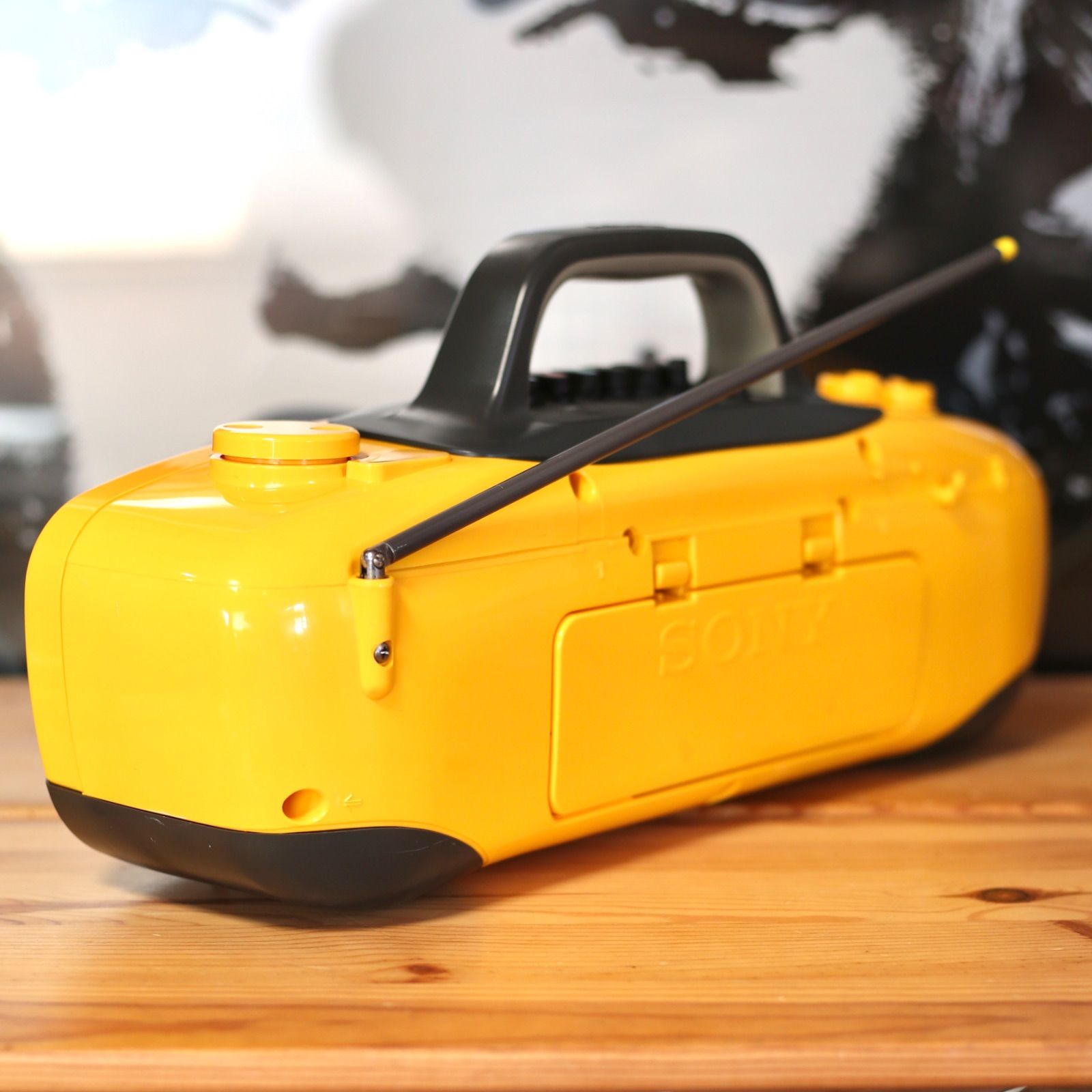 SONY SPORTS CFS-903 ソニースポーツ ラジカセ 青ロゴ第一世代