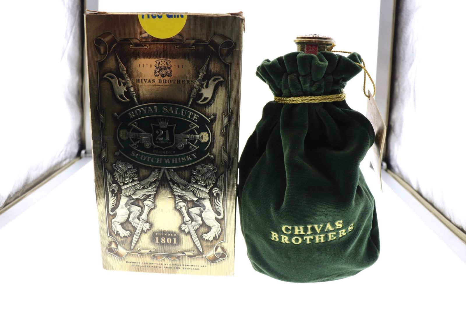 未開封】ロイヤルサルート 21年 ウイスキー 箱付き CHIVAS