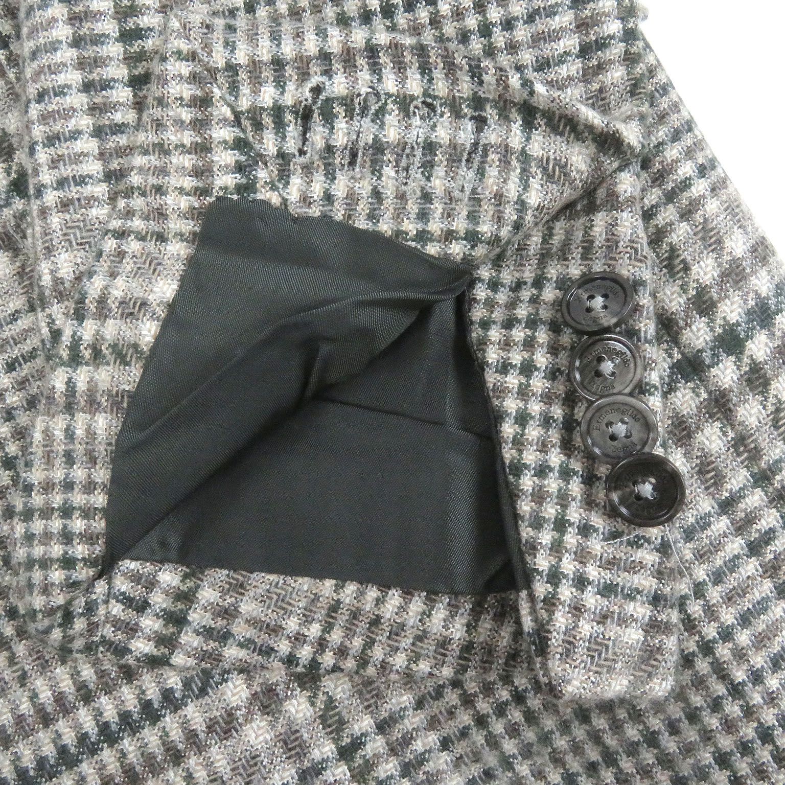美品□Ermenegildo Zegna エルメネジルドゼニア シルク カシミヤ