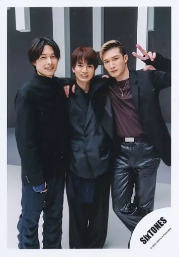 中古】生写真(ジャニーズ) SixTONES/ジェシー・松村北斗・高地