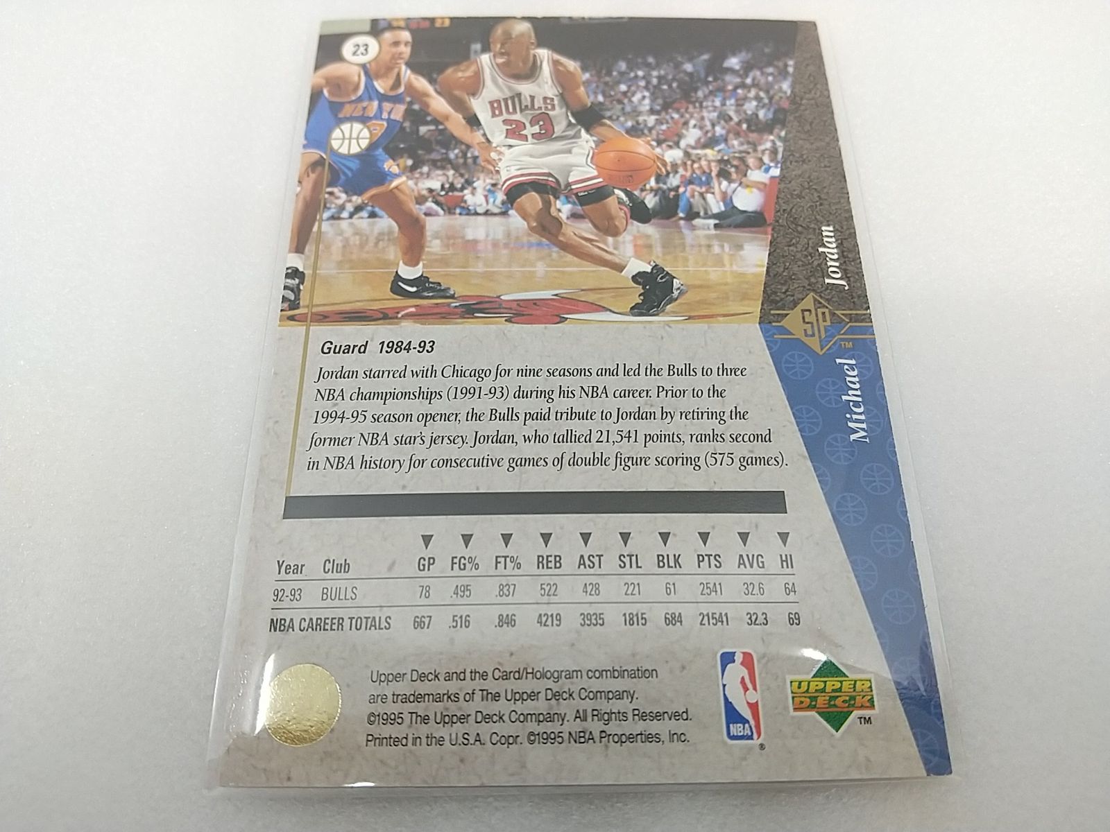 NBAカード UPPER DECK 