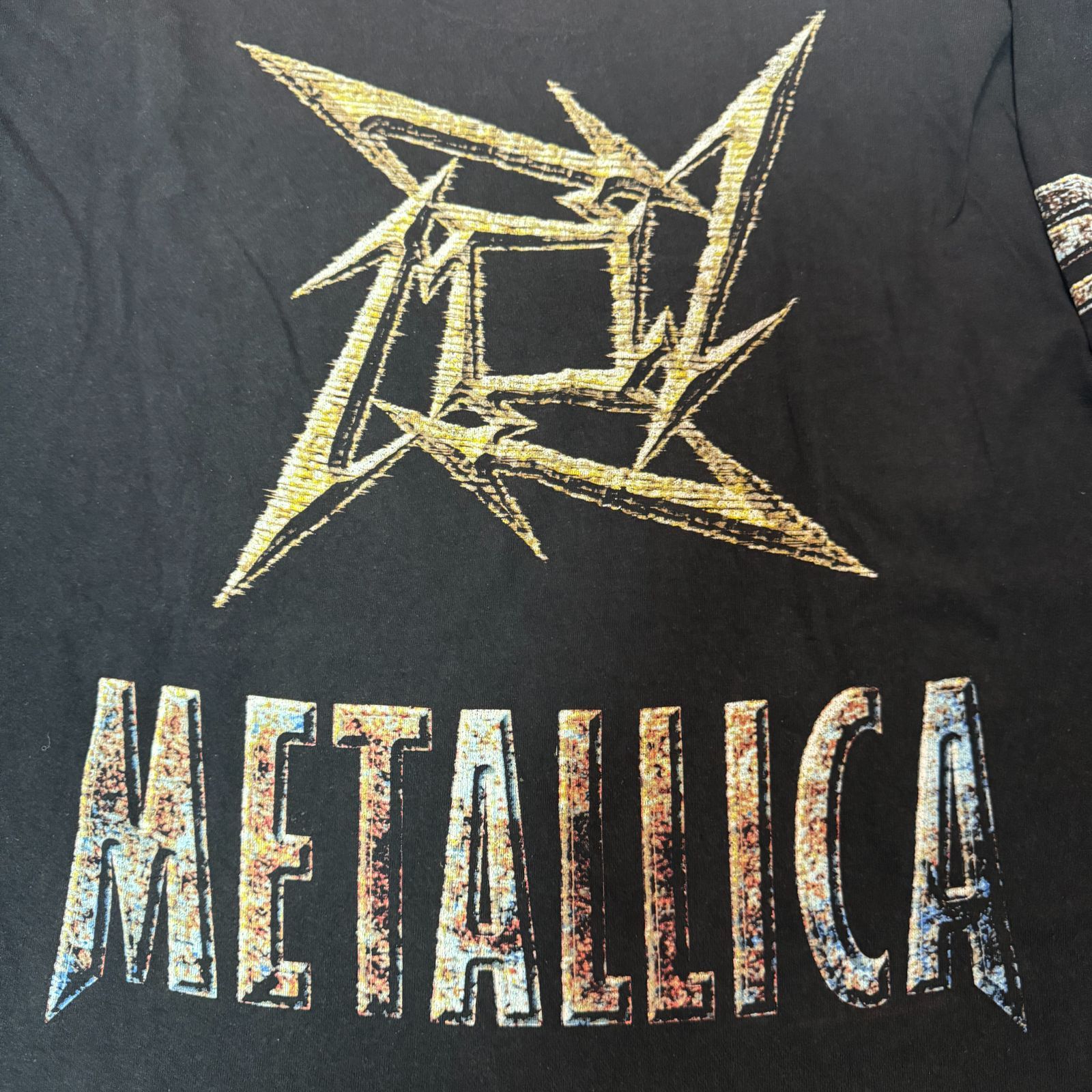 90s Metallica LOAD ロゴ プリント 1996 長袖Tシャツ Lサイズ バンドT 