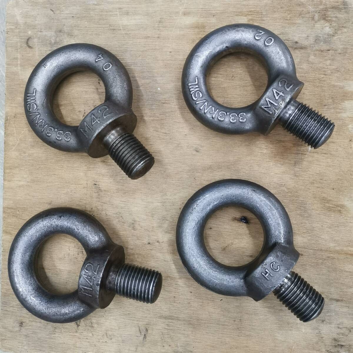 アイボルト M42 SWL/3.40T 4個セット 吊り具#12664 - メルカリ 