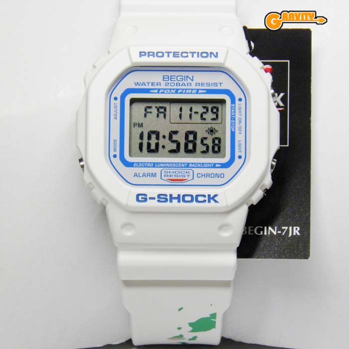 【未使用保管品】【限定】G-SHOCK　DW-5600GU-7JR カシオ G-SHOCK腕時計 G-UNIVERSE DW-5600GU-7JR 未使用品 送料