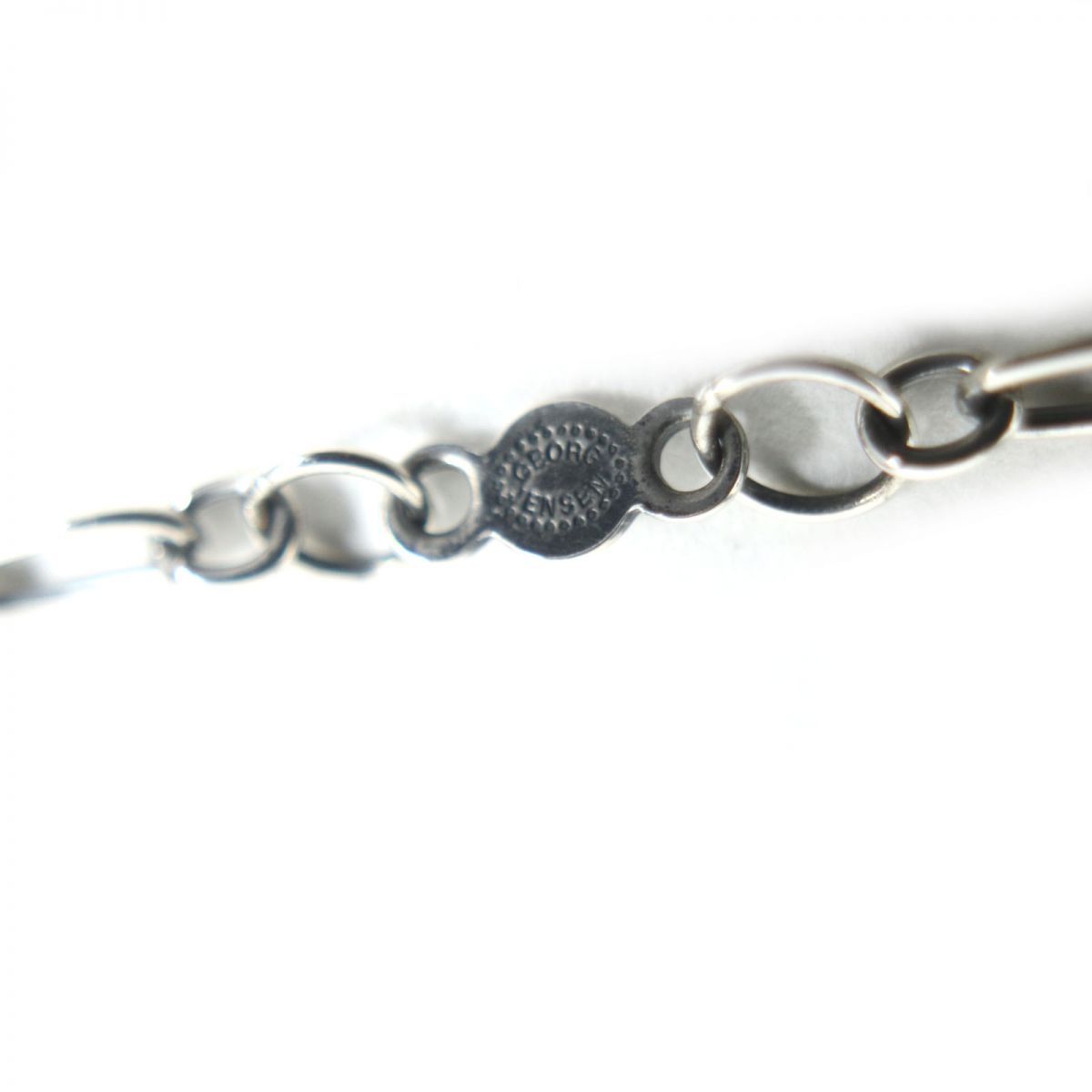 美品▽Georg Jensen ジョージジェンセン 2018 ブルーカルセドニー 