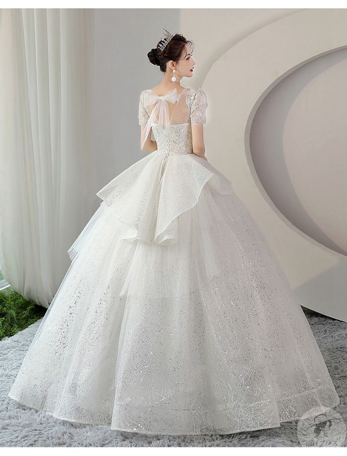 結婚式 パーティードレス