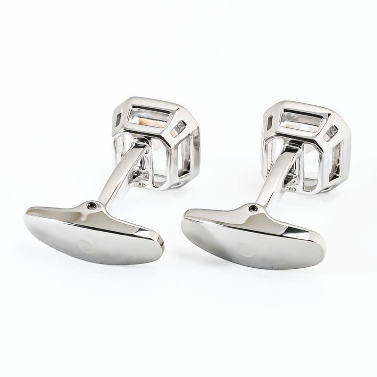 スワロフスキー SWAROVSKI カフス メンズ カフリンクス カフスボタン Millenia ミレニア クリア シルバー 5733306 ジュエリー