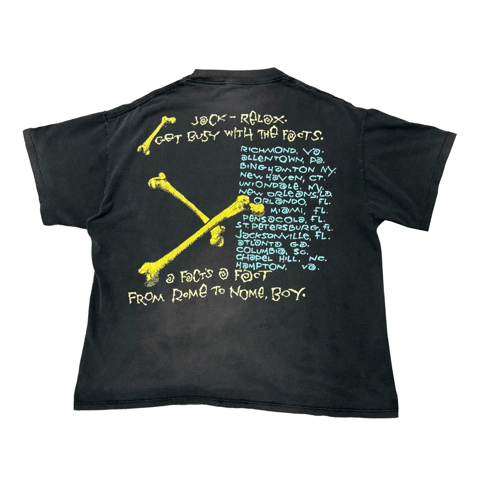 90s Rush 1992 Roll the Bones Tour Tシャツ バンドT - メルカリ