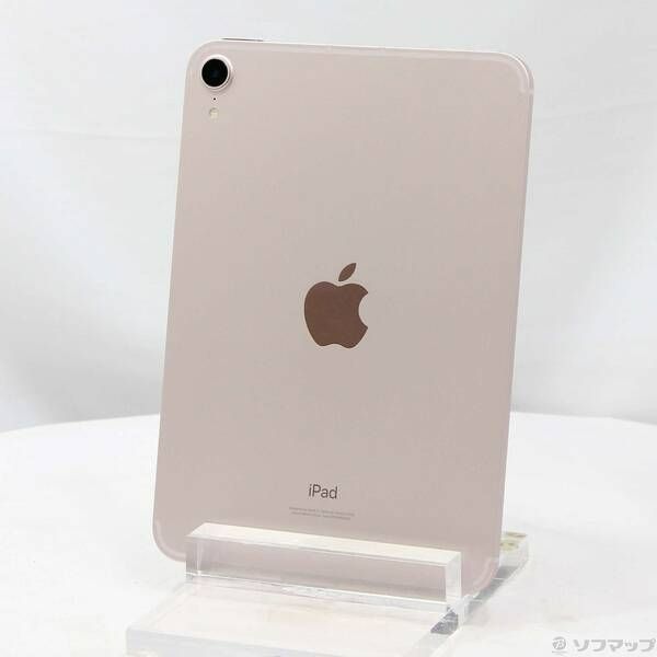 中古品〕iPad mini 第6世代 64GB ピンク MLX43J／A docomoロック解除SIM