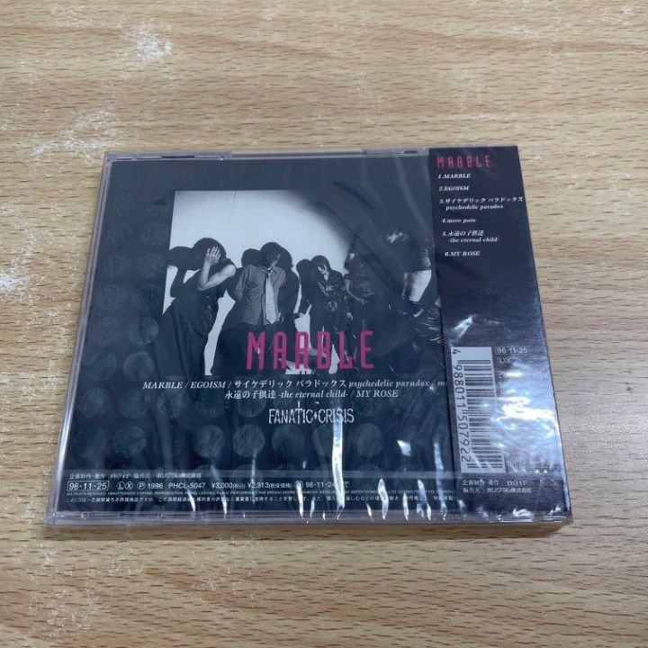 ○01)【1点限り!】【未開封】MARBLE/FANATIC CRISIS/ファナティック