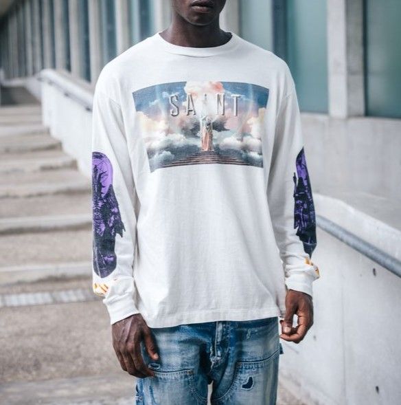 新品 SAINT MICHAEL セントマイケル 24AW 日本製 LS TEE / SAINT