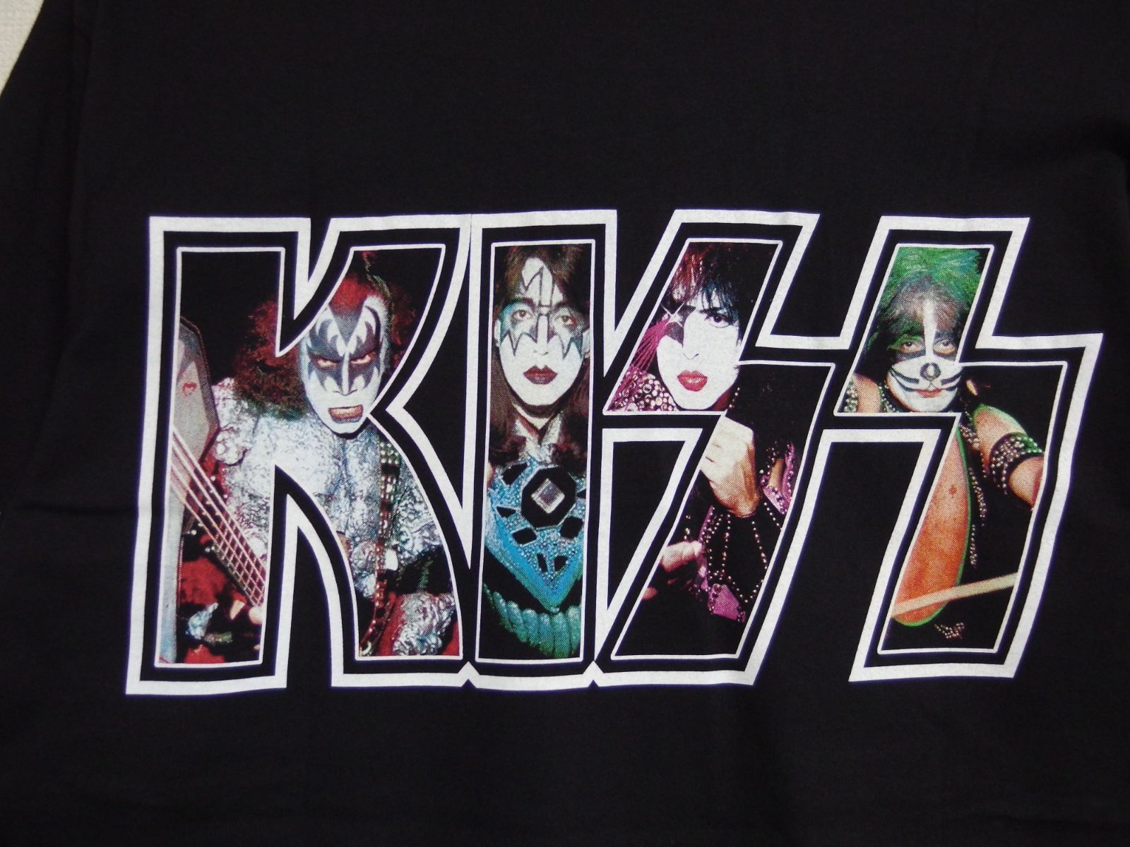 91 KISS キッス キス ロンTkiss Kiss Tシャツ 長袖 ブラックM