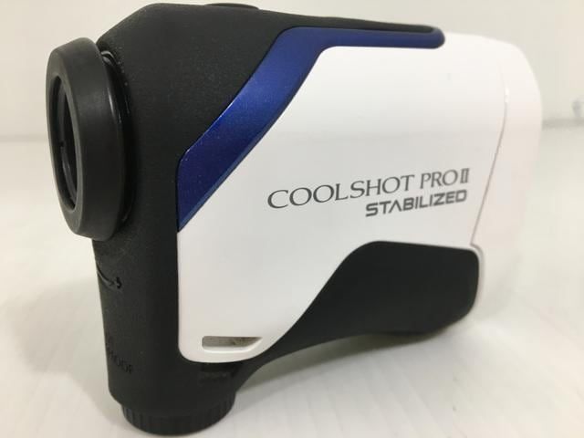 返品OK ゴルフ用品 超 ニコン レーザー距離計 COOLSHOT PROⅡ クールショットプロ2 STABILIZED ホワイト