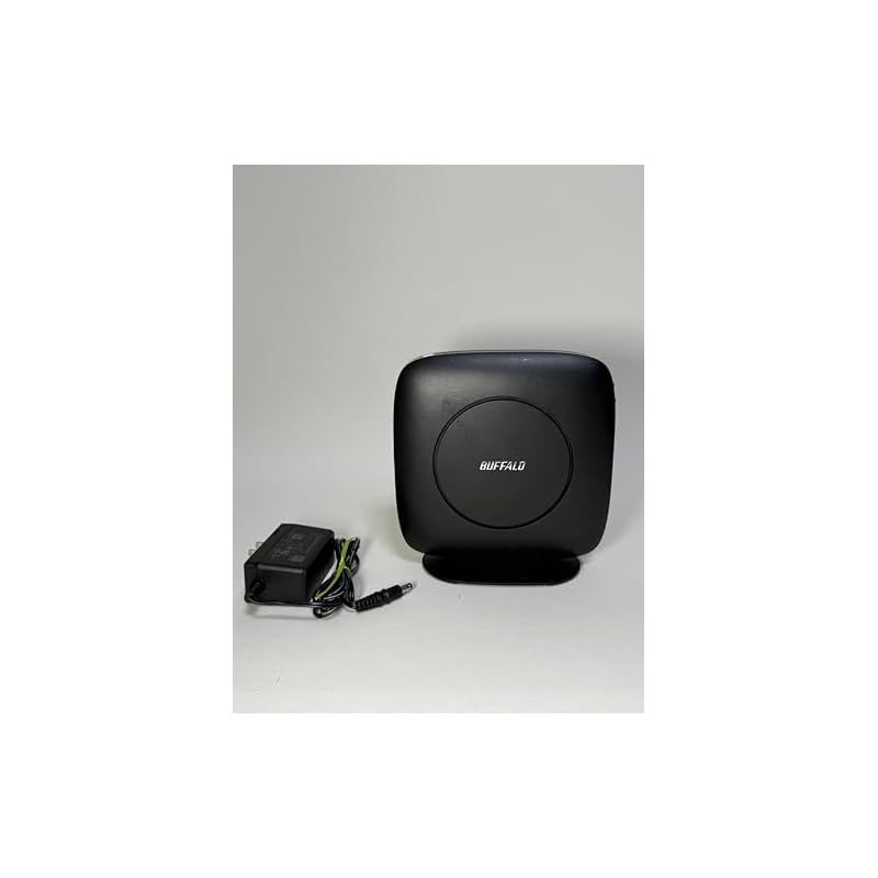 バッファロー WSR-3200AX4S|DBK Wi-Fi 6 無線LANルーター 11ax|ac|n|a|g|b 2401 800Mbps Ipv6対応 1