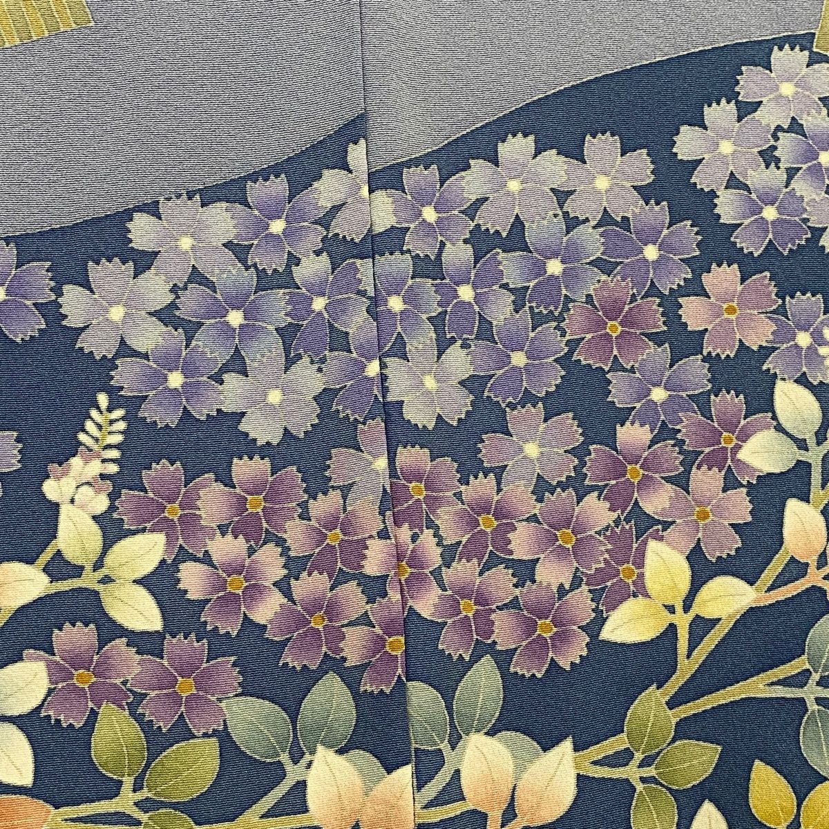 ★専用★未使用品 訪問着 薄い青緑 雀 スズメ 身丈155cm 裄丈63cm 袷 ☆専用☆未使用品 訪問着 薄い青緑 雀 スズメ 身丈155cm 裄丈