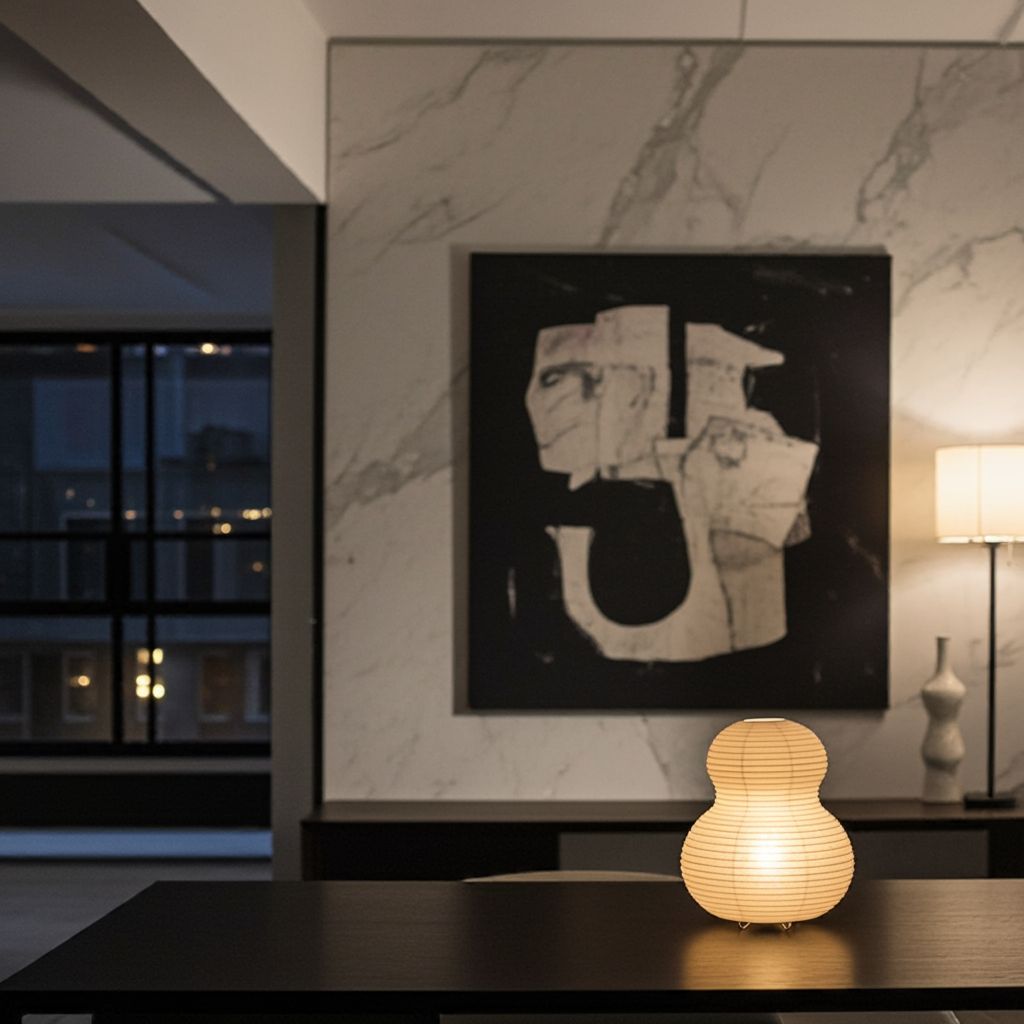 nomnom　ペーパームーン 内田繁 PM02 paper moon 楽天市場】伝統工芸を活かし日本独自の明かり文化をいまに伝える