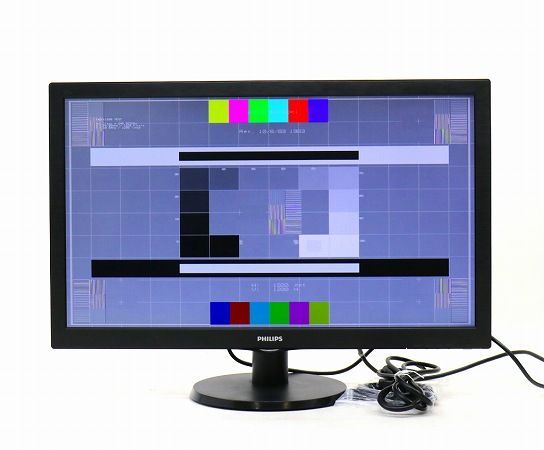 【良品】PHILIPS 273V5LHAB/11 27インチ非光沢TNパネル フルHD 1920x1080ドット 中古