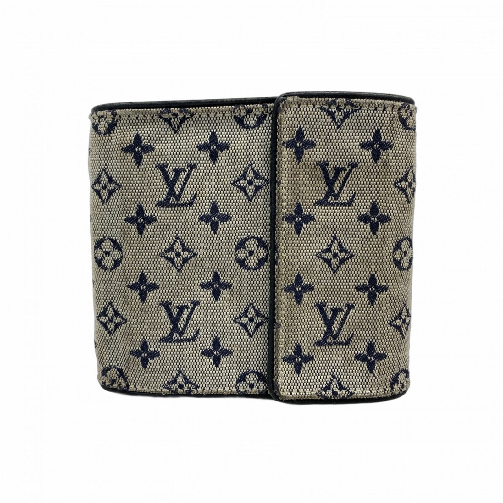 ルイヴィトン 三つ折り財布 モノグラム・ミニ ポルトビエカルト