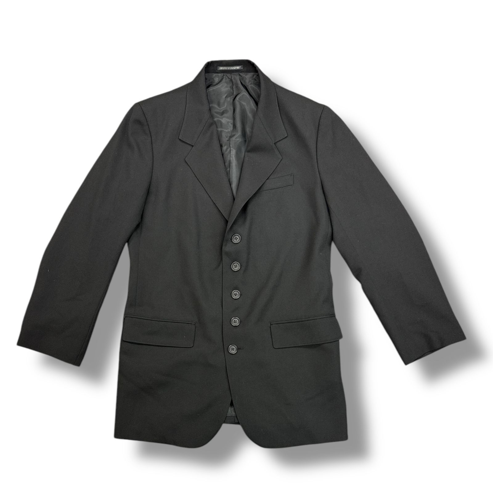 YOHJI YAMAMOTO / 24AW / ウールギャバ5Bジャケット Yohji Yamamoto pour homme(ヨウジヤマモトプールオム) 24AW WOOL