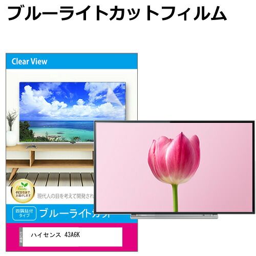 ハイセンス 43A6K [43インチ] 液晶テレビ保護パネル 43型 ブルーライト