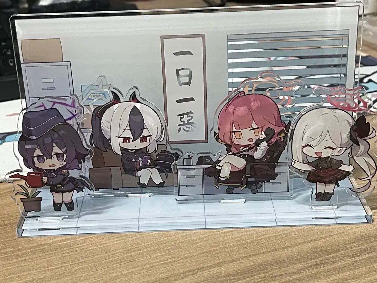 ブルーアーカイブ　DEVIL24　コンビニシリーズアクスタ4人セット ブルーアーカイブ DEVIL24 コンビニシリーズアクスタ4人セット ブルー