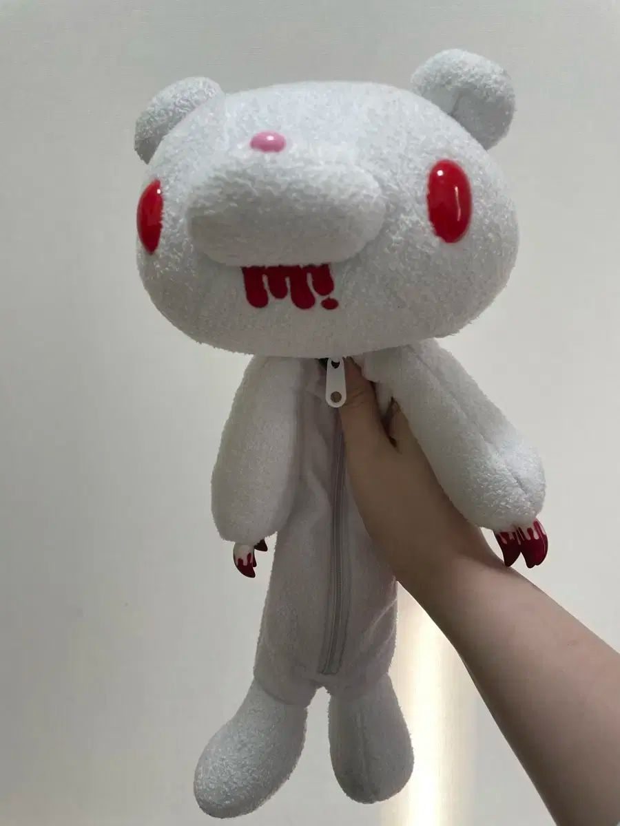 いたずらぐまのグル～ミ～(グルーミー) 細長い ホワイト 筆箱