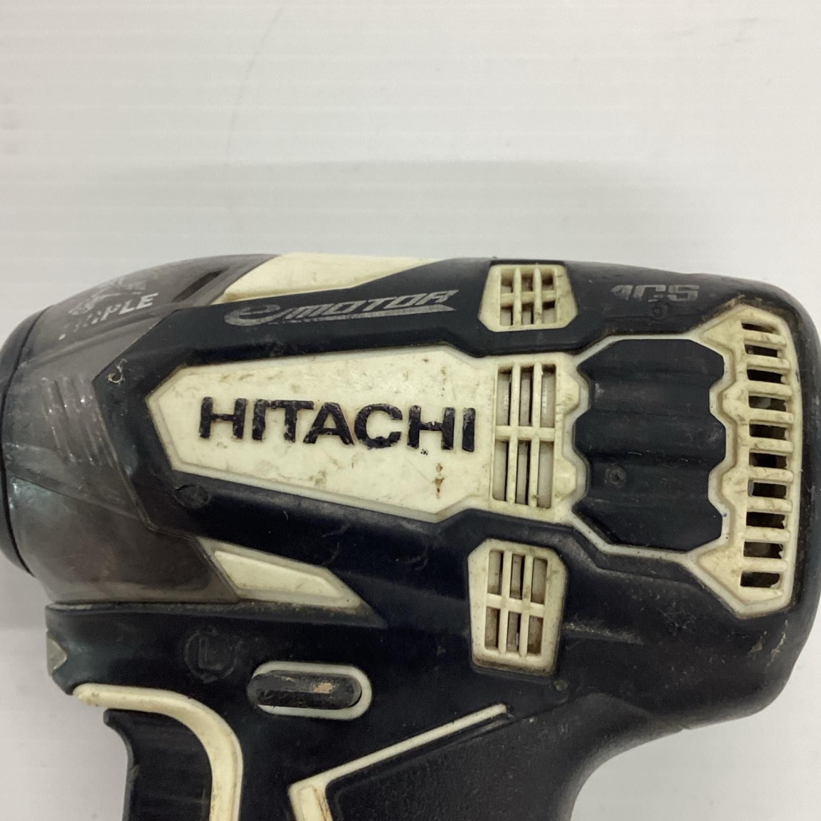HITACHI 日立 インパクトドライバ WH18DDL2 ホワイト 充電池1個付 