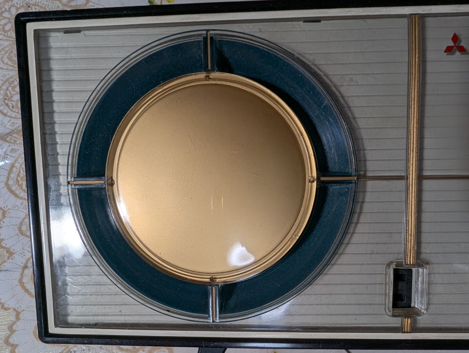 三菱5P-730レトロ2バンド真空管ラジオ bluetooth マイラジオ - メルカリ